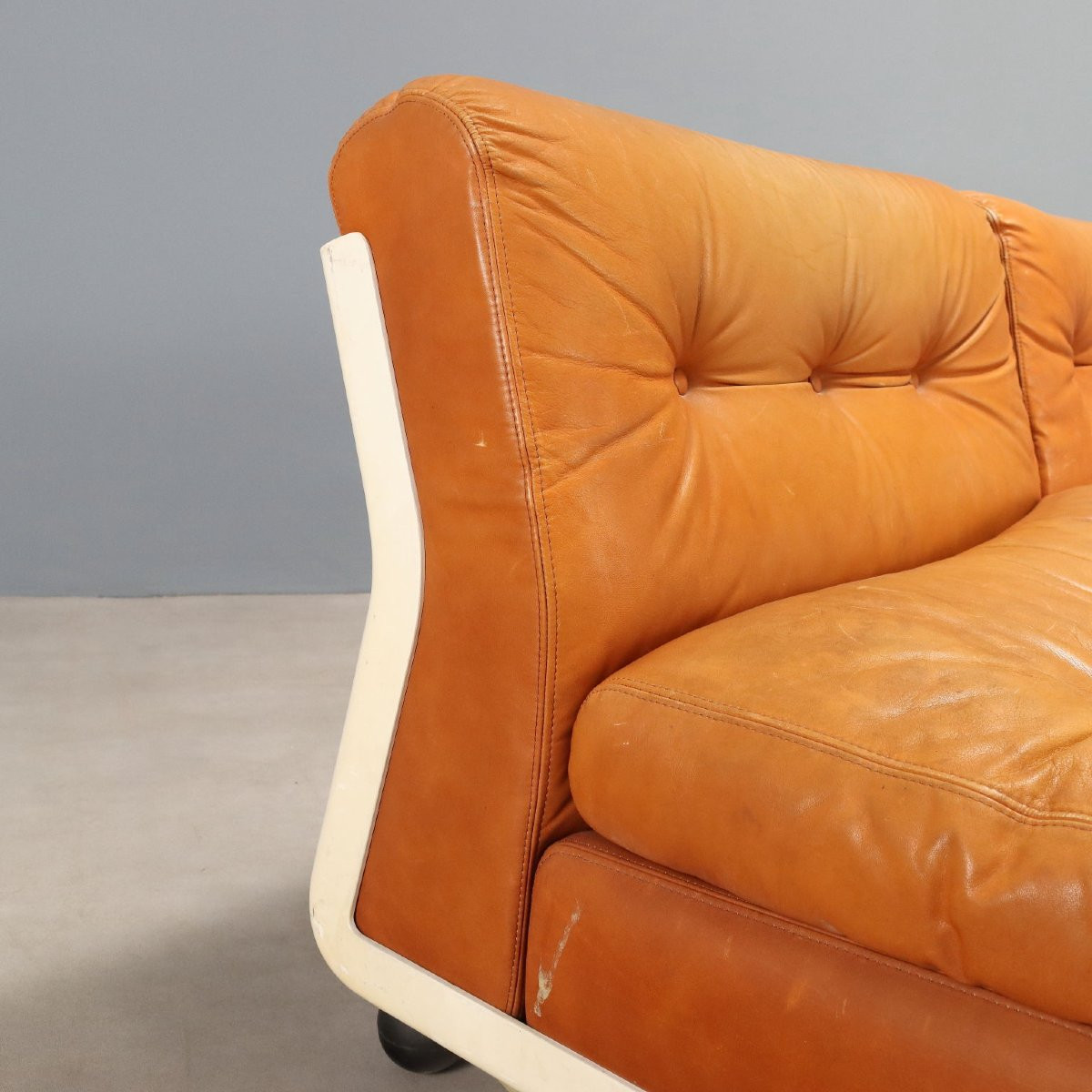 Due Poltrone 'Amanta' di Mario Bellini Produzione B&B Italia Anni 70-photo-3