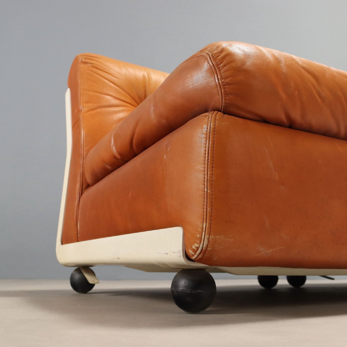 Due Poltrone 'Amanta' di Mario Bellini Produzione B&B Italia Anni 70-photo-4