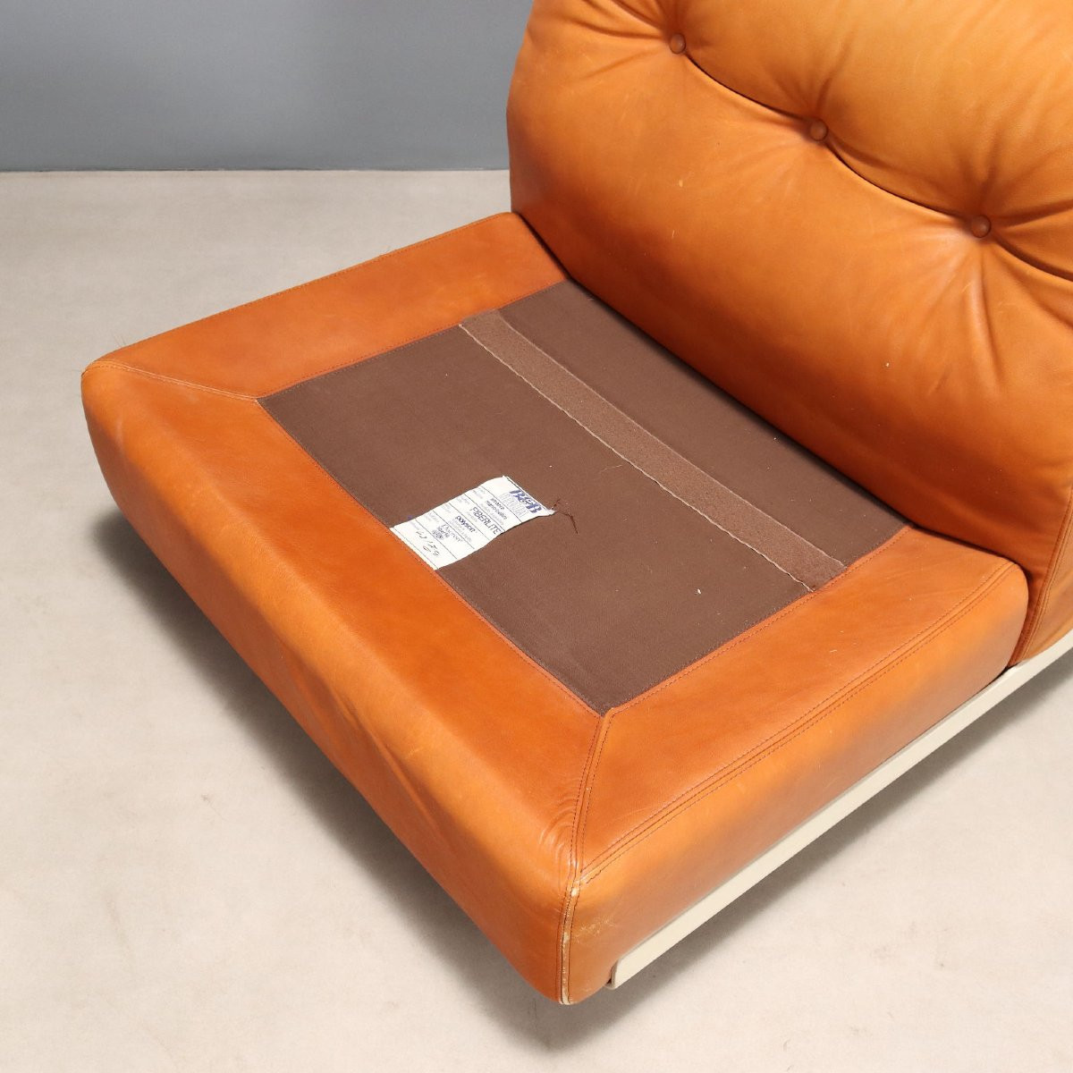 Due Poltrone 'Amanta' di Mario Bellini Produzione B&B Italia Anni 70-photo-2