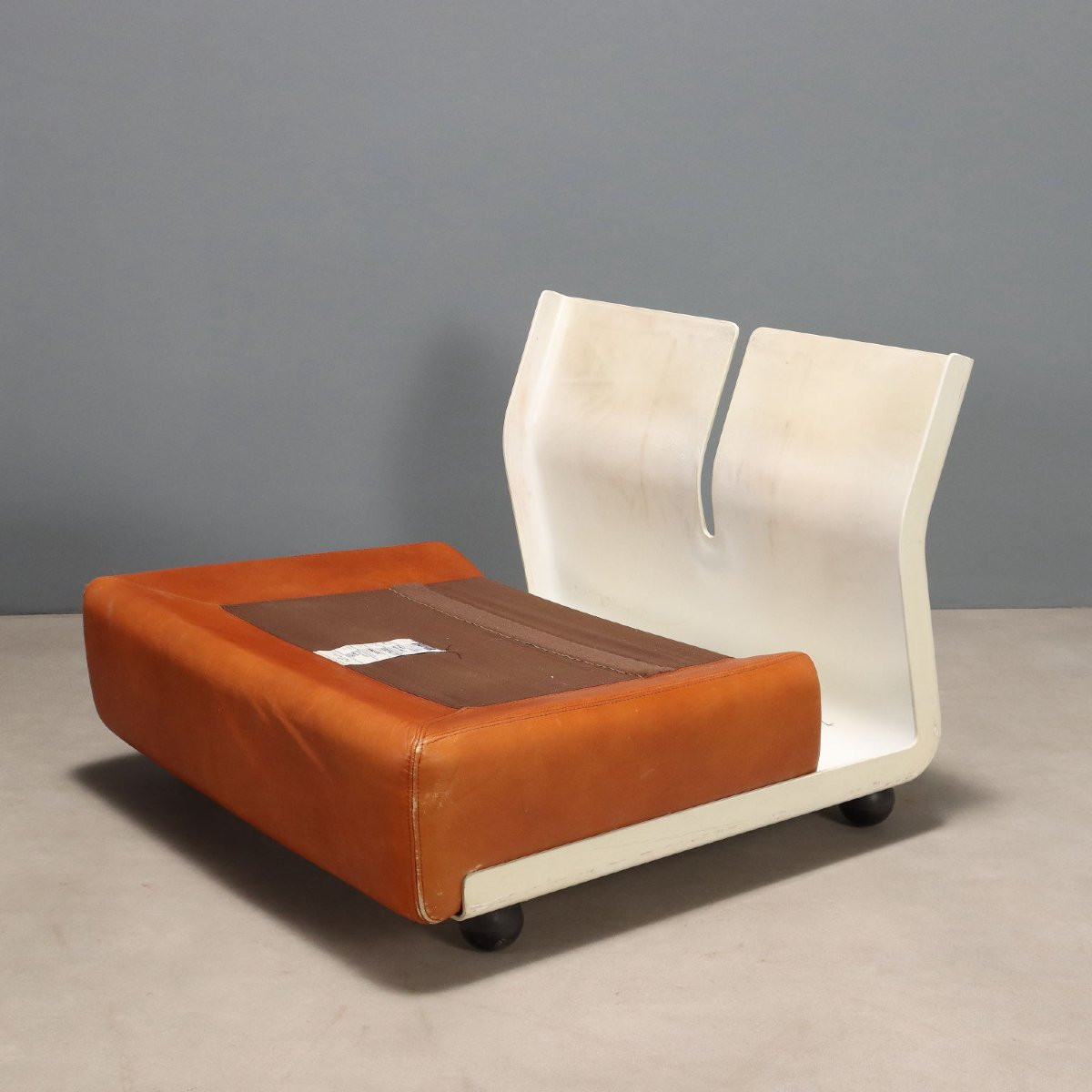 Due Poltrone 'Amanta' di Mario Bellini Produzione B&B Italia Anni 70-photo-4