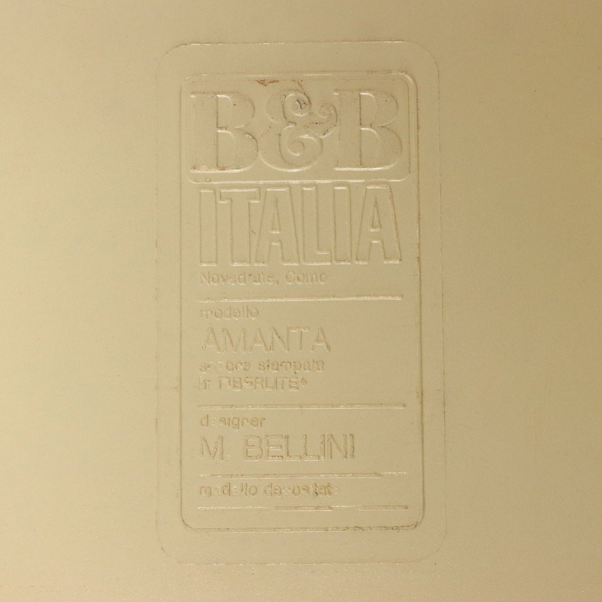 Due Poltrone 'Amanta' di Mario Bellini Produzione B&B Italia Anni 70-photo-7