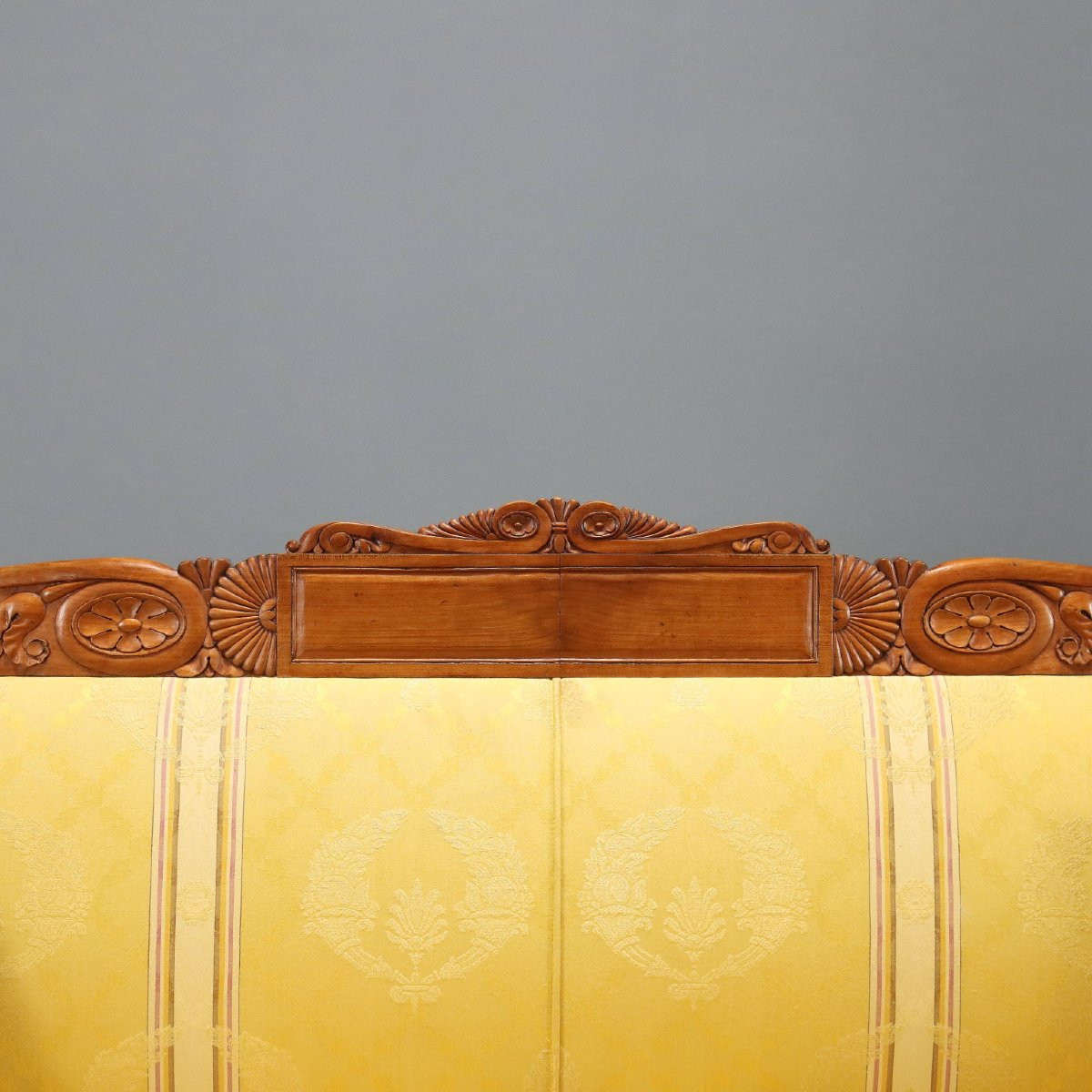 Divano Luigi Filippo in Ciliegio Italia Metà XIX Secolo-photo-4