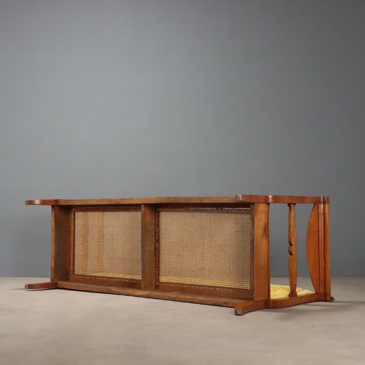 Divano Luigi Filippo in Ciliegio Italia Metà XIX Secolo-photo-7