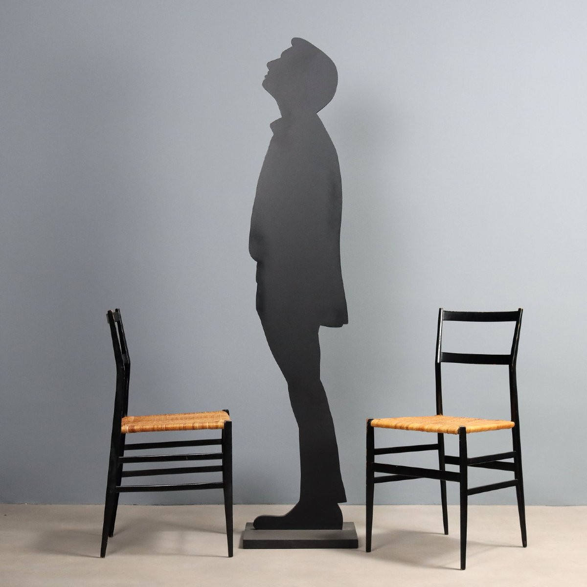 Coppia di Sedie '699 Superleggera' di Gio Ponti Cassina Anni 60-photo-2