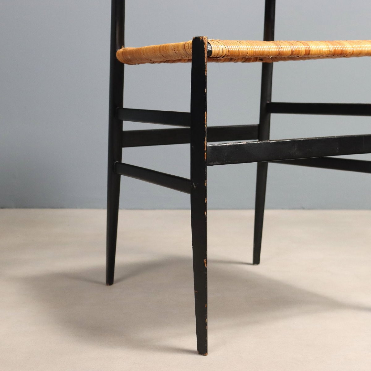 Coppia di Sedie '699 Superleggera' di Gio Ponti Cassina Anni 60-photo-2