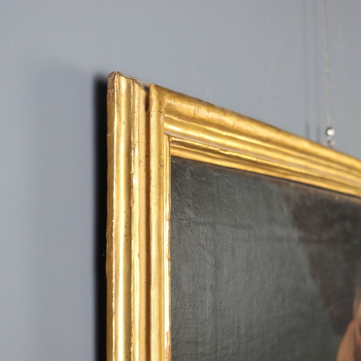 Dipinto L'Infanzia di Giove Ambito di Carlo Cignani  XVIII Secolo-photo-6