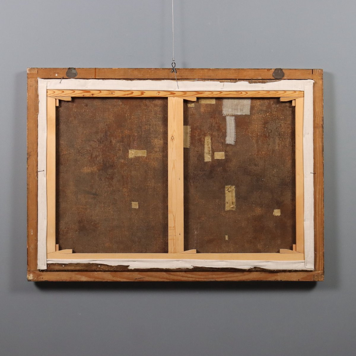 Dipinto di Scena di Richiesta di Clemenza XVII Secolo-photo-8