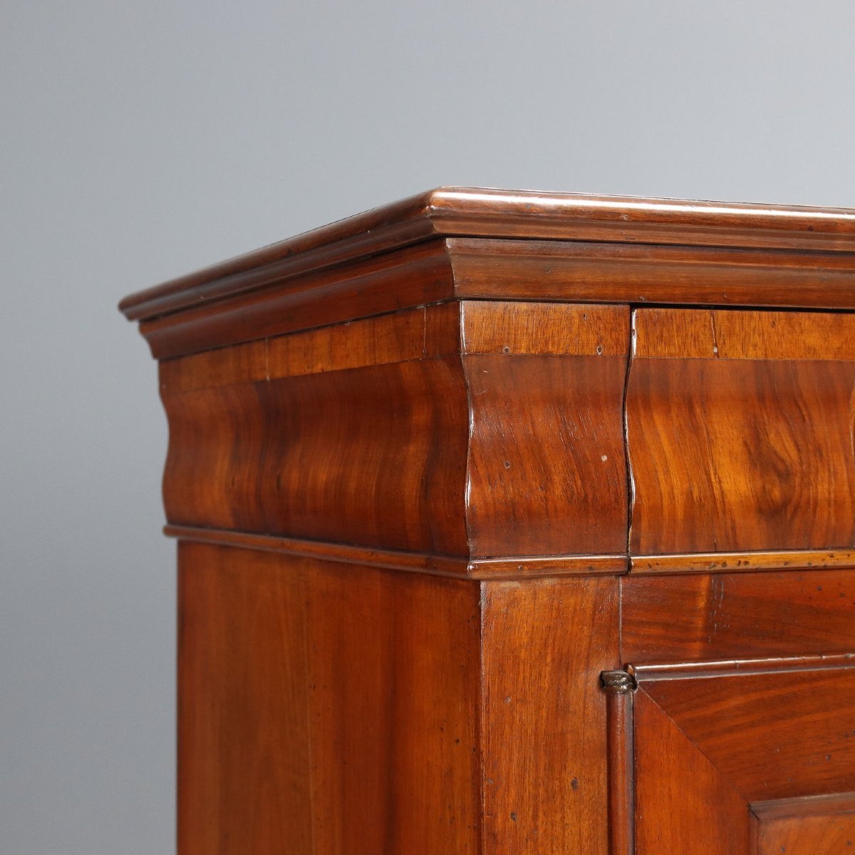 Credenza in Noce e Piuma di Noce Italia XX Secolo-photo-1