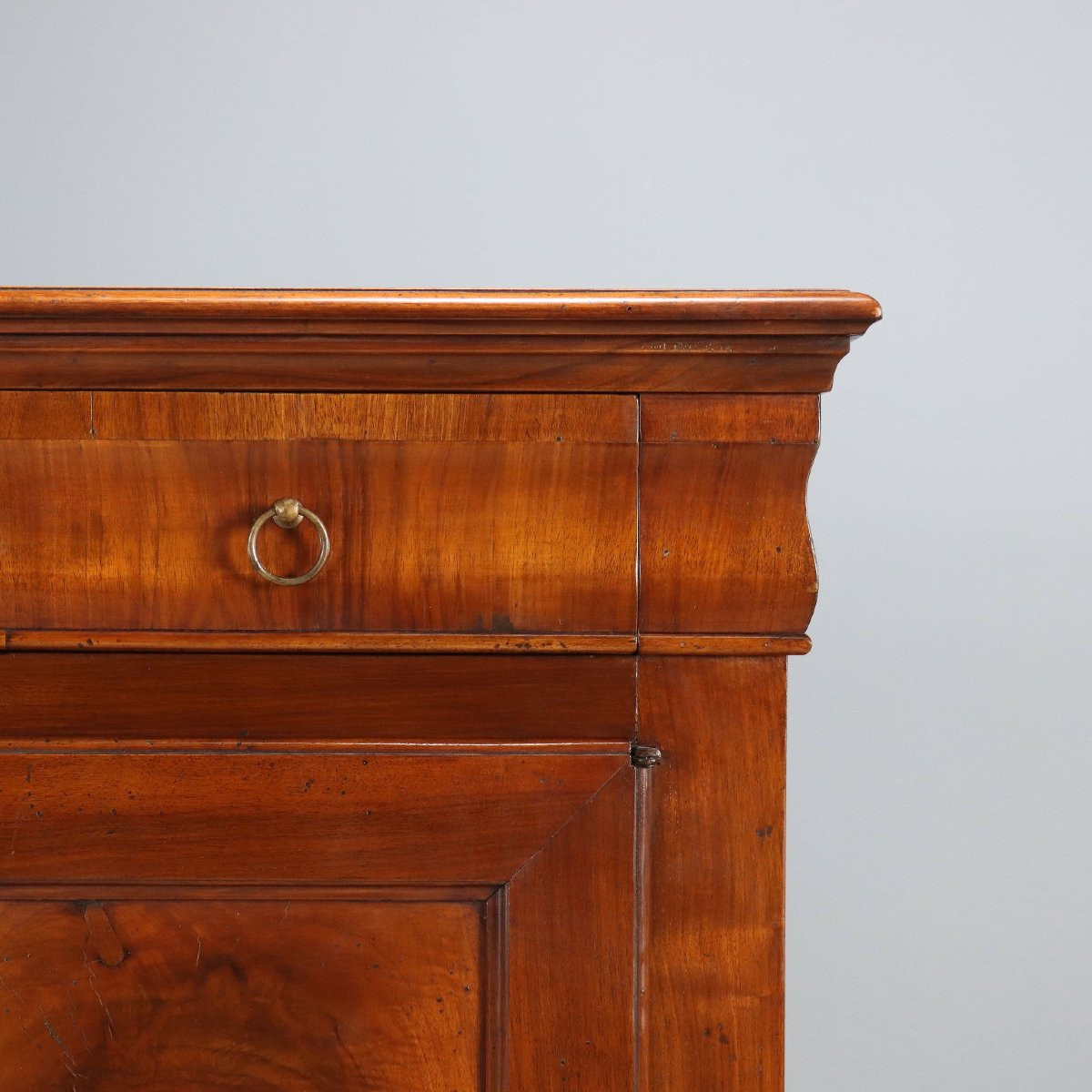 Credenza in Noce e Piuma di Noce Italia XX Secolo-photo-3