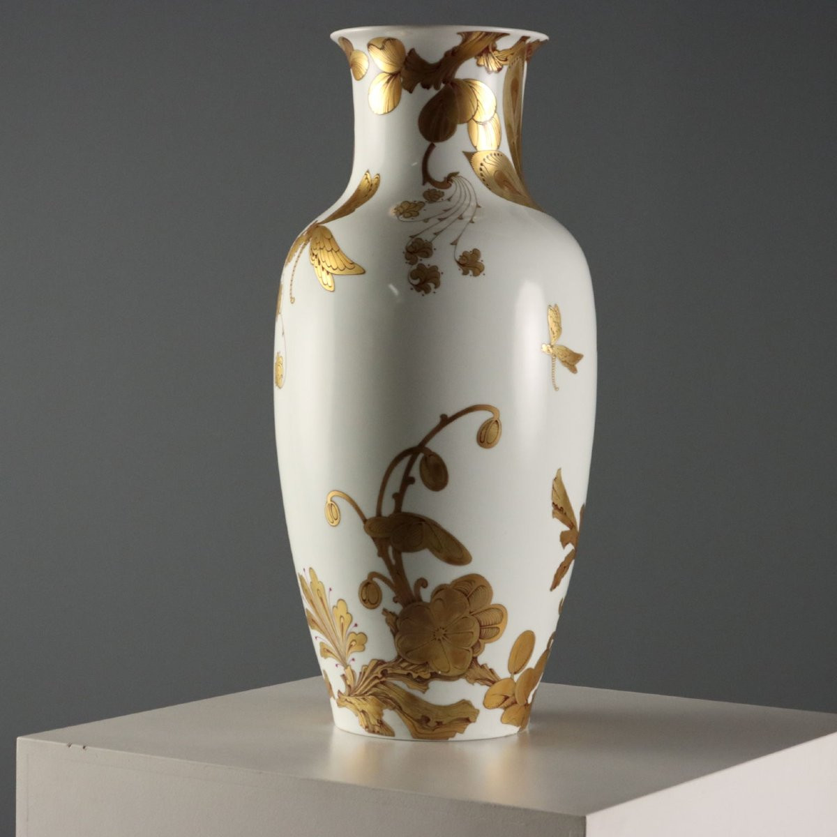 Grande Vaso in Porcellana Manifattura Kaiser Serenade Germania Anni '70-photo-4