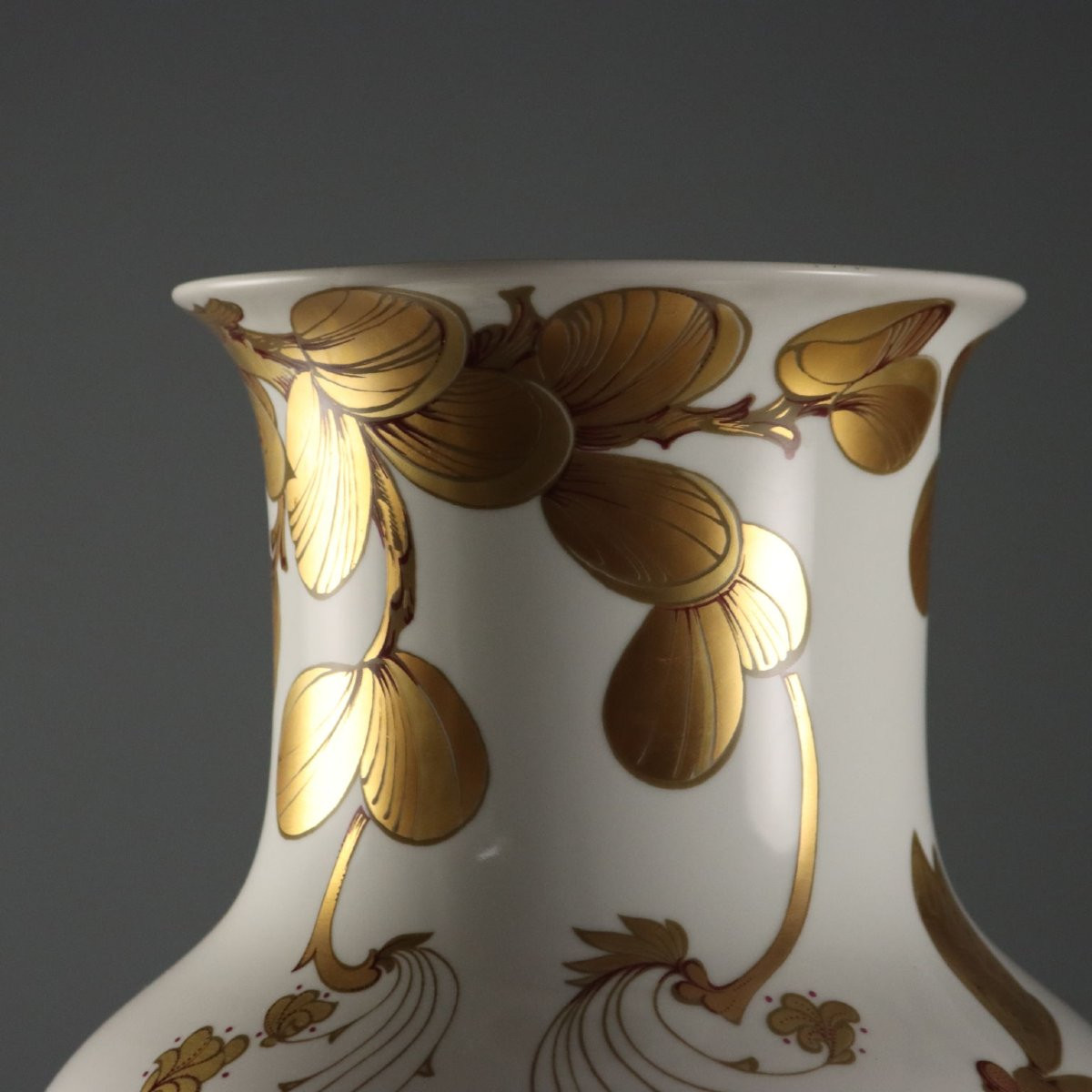 Grande Vaso in Porcellana Manifattura Kaiser Serenade Germania Anni '70-photo-3