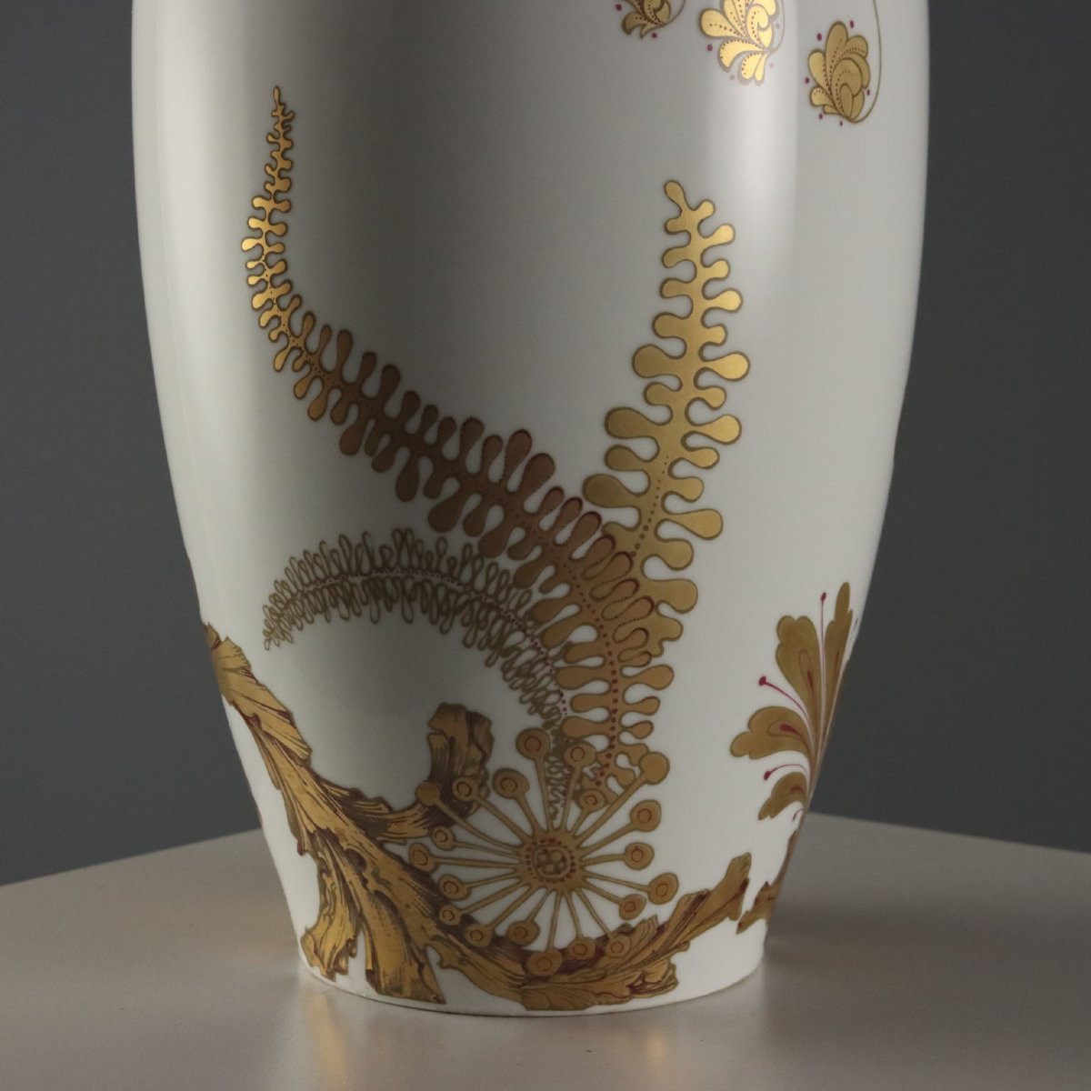 Grande Vaso in Porcellana Manifattura Kaiser Serenade Germania Anni '70-photo-4