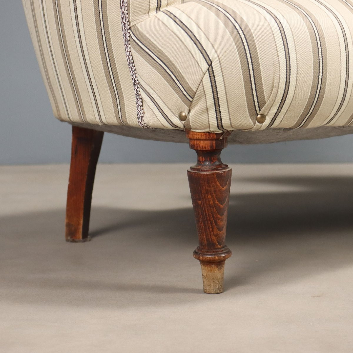 Divanetto da Conversazione in Faggio Italia XIX Secolo-photo-1