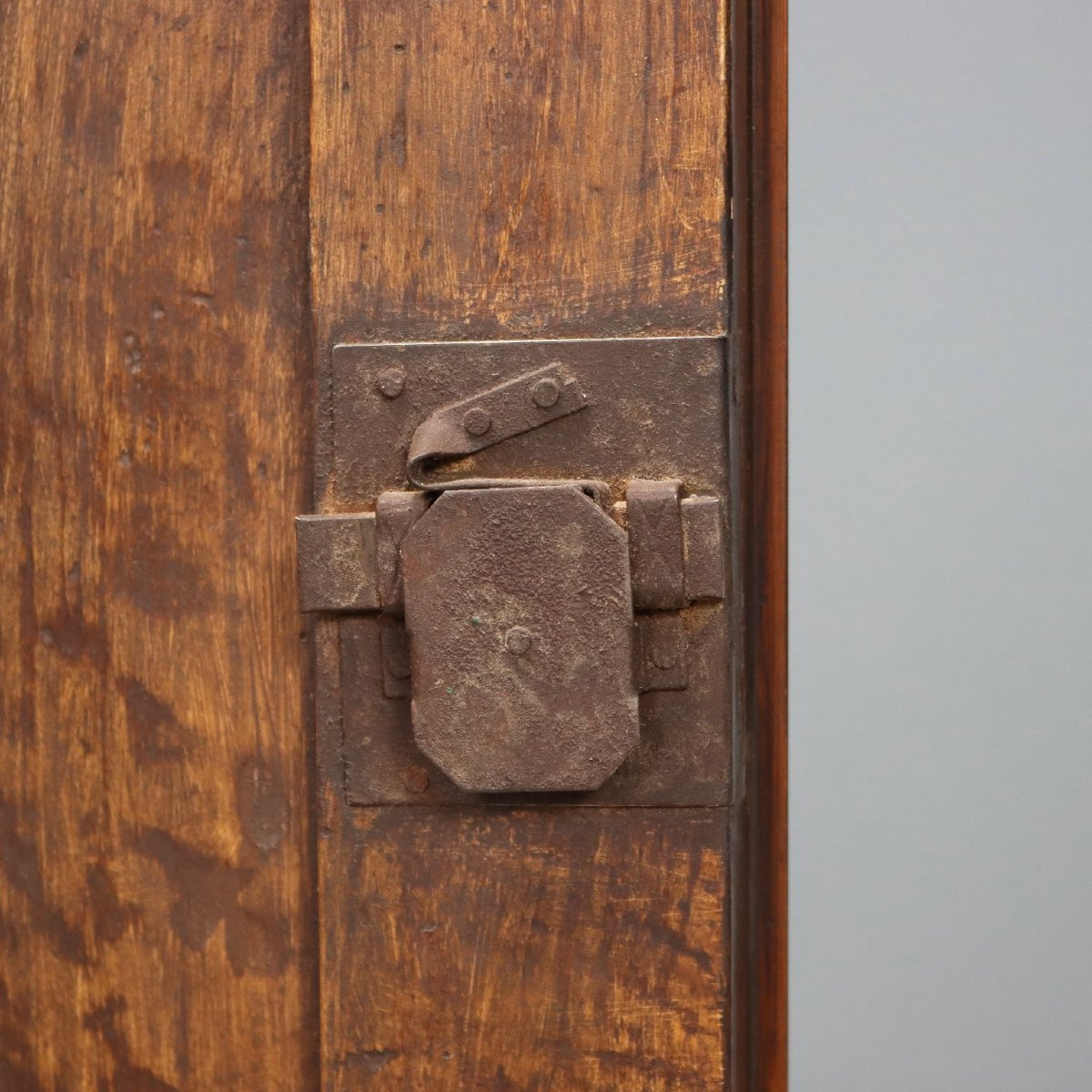 Credenza Scantonata in Ciliegio Italia Inizio XX Secolo-photo-4
