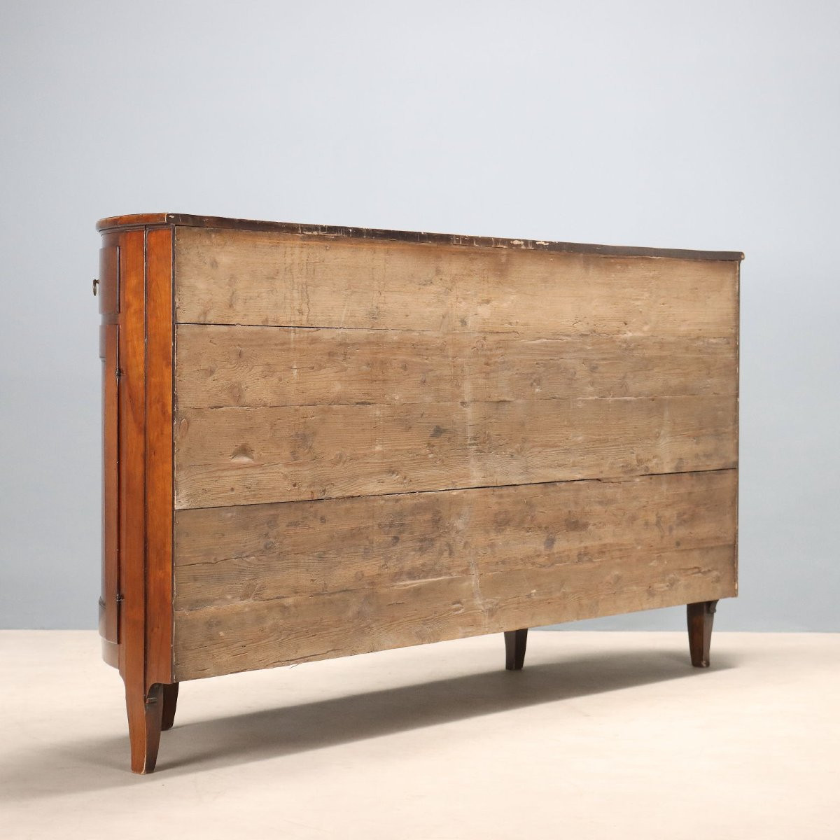 Credenza Scantonata in Ciliegio Italia Inizio XX Secolo-photo-7