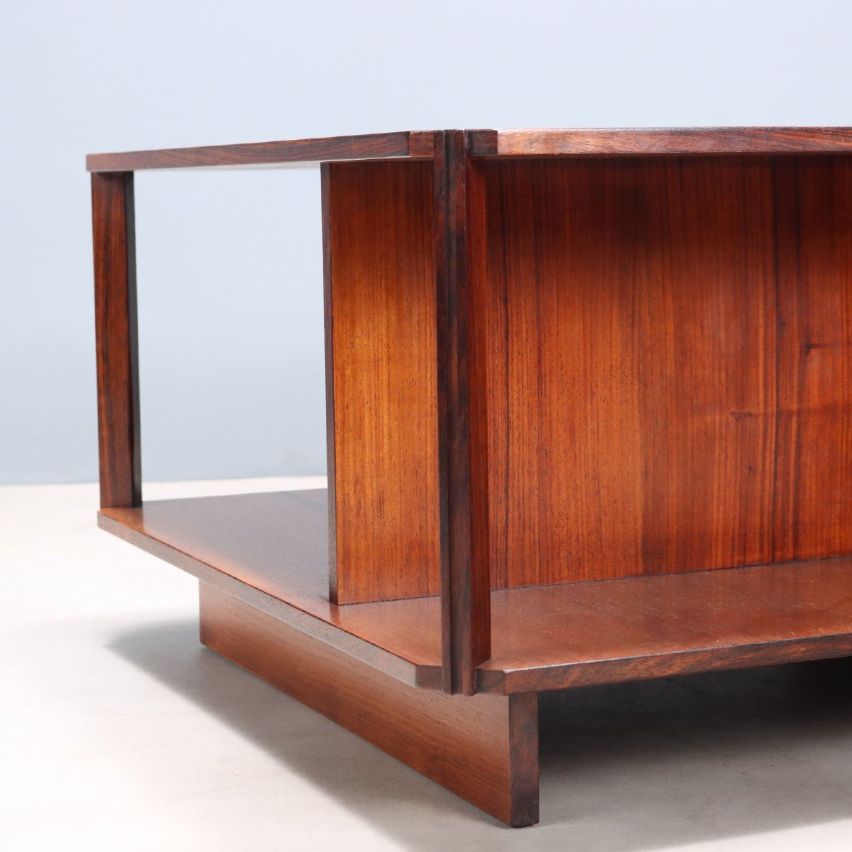 Tavolino Bar 'Square' di Marco Zanuso Produzione Arflex Anni '60-photo-3