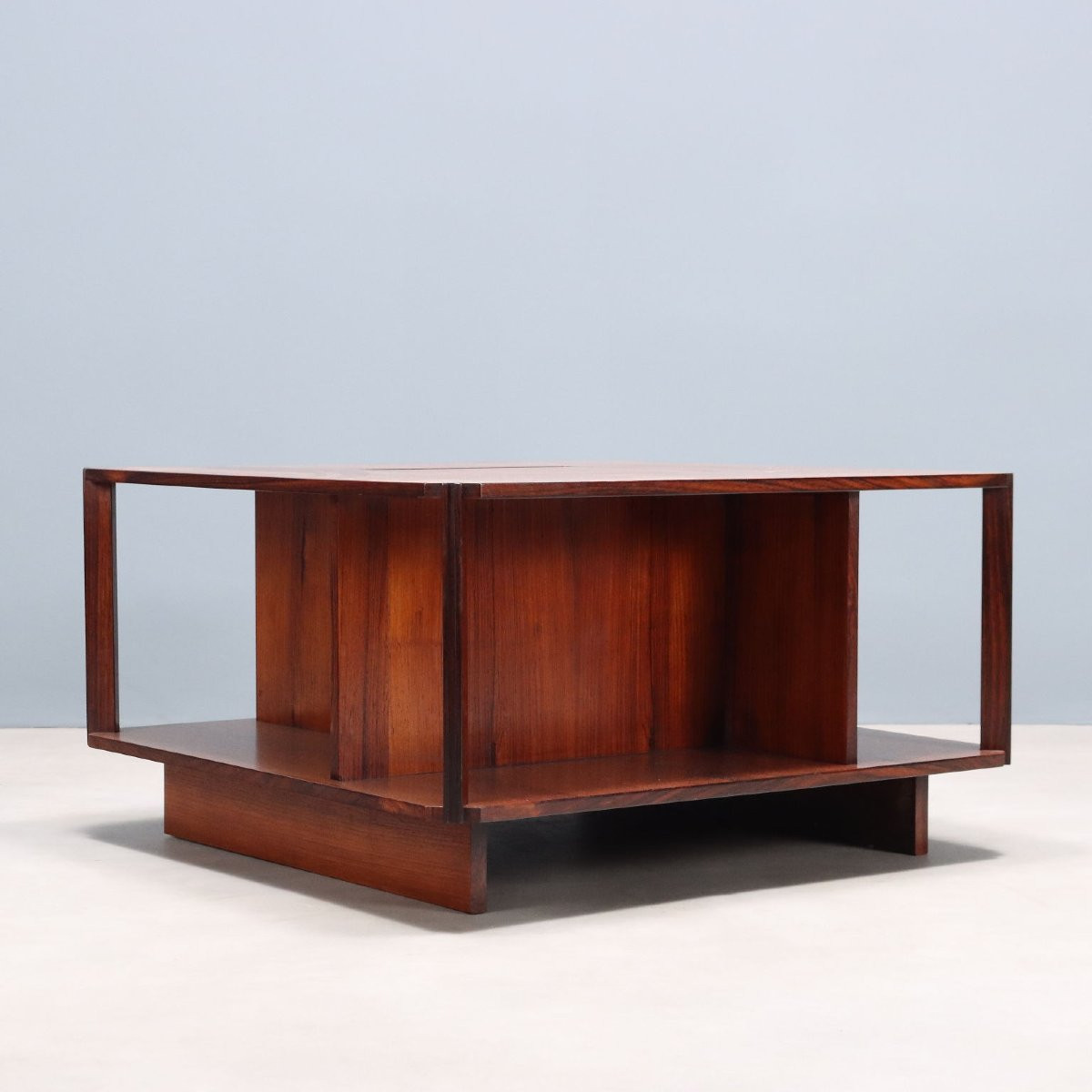 Tavolino Bar 'Square' di Marco Zanuso Produzione Arflex Anni '60-photo-4
