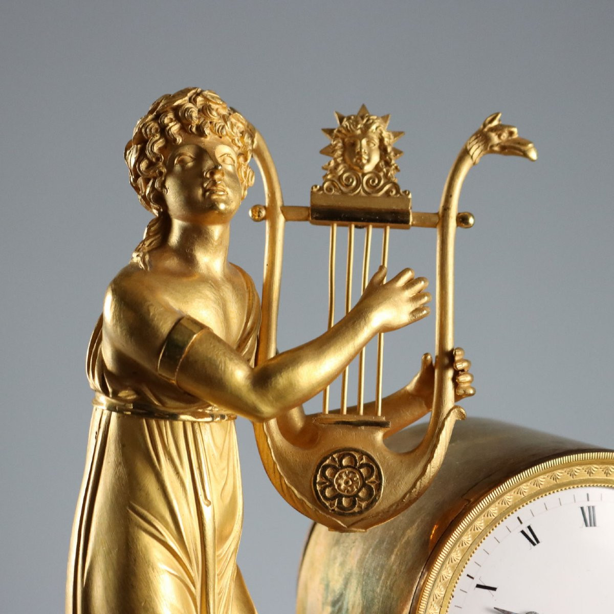 Orologio da Tavolo con Teca Francia Seconda Metà '800-photo-3