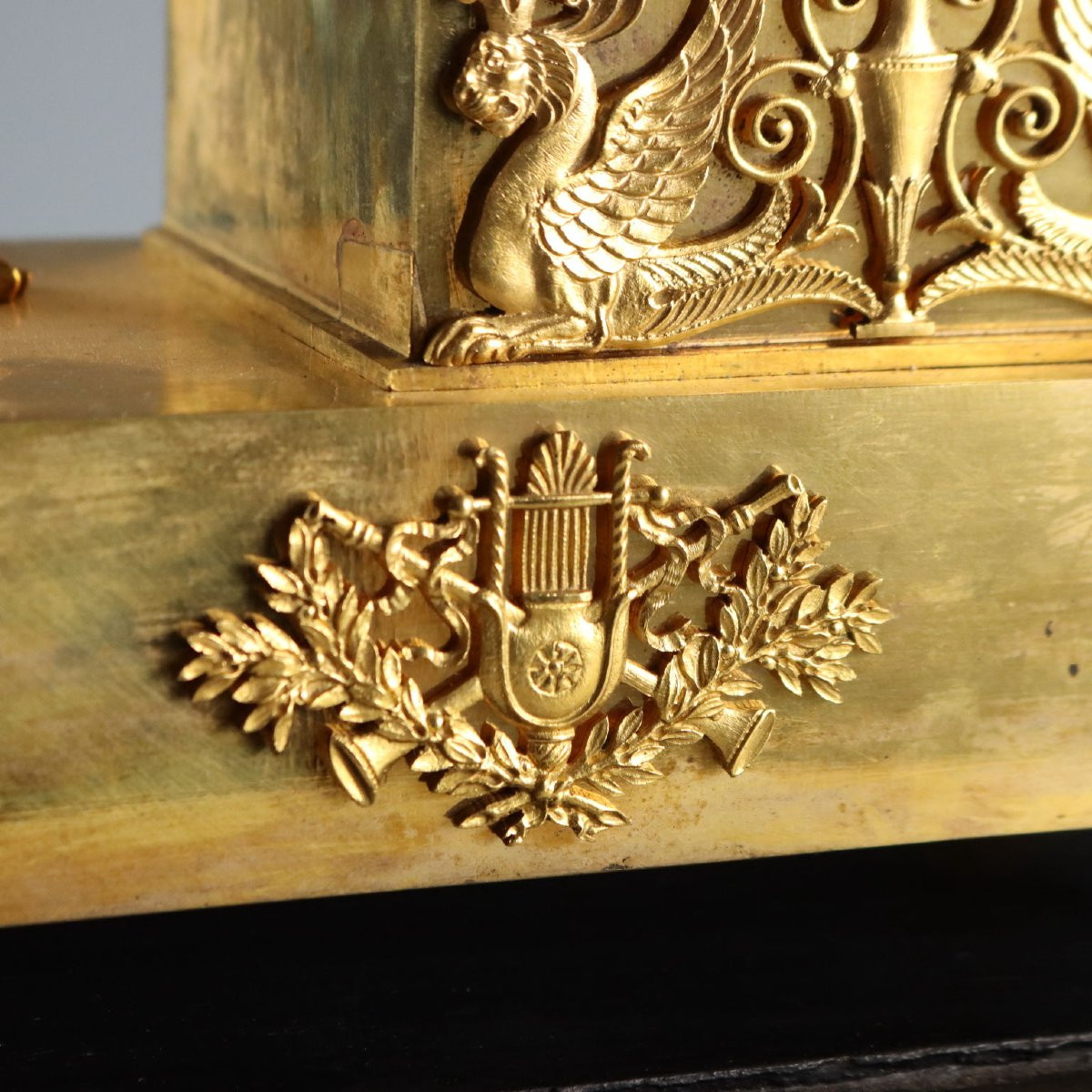 Orologio da Tavolo con Teca Francia Seconda Metà '800-photo-2