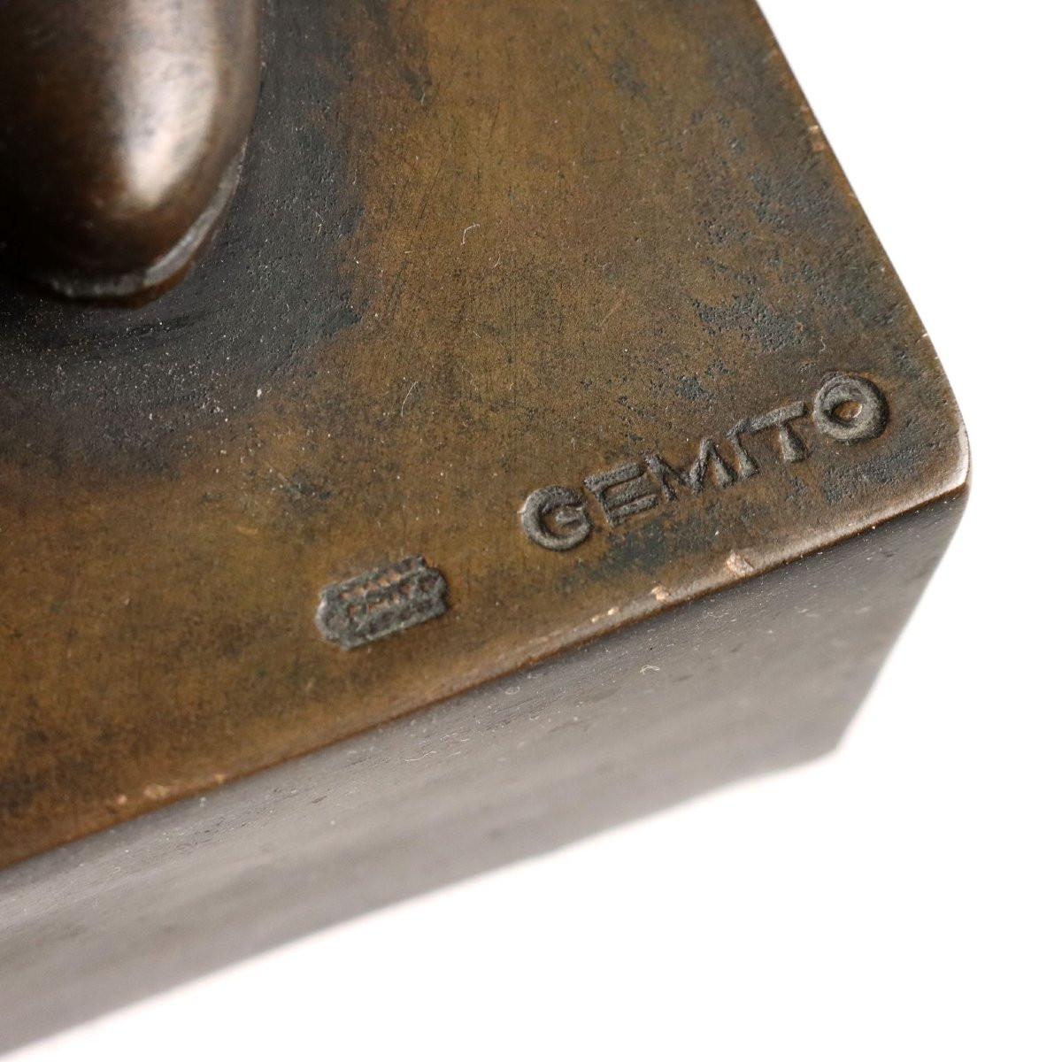 Pittore in Bronzo Vincenzo Gemito Italia Seconda Metà '900-photo-7