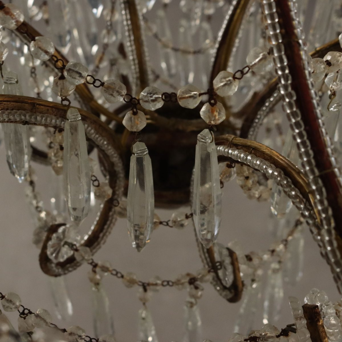 Lampadario a Sei Luci Italia XX Secolo-photo-3