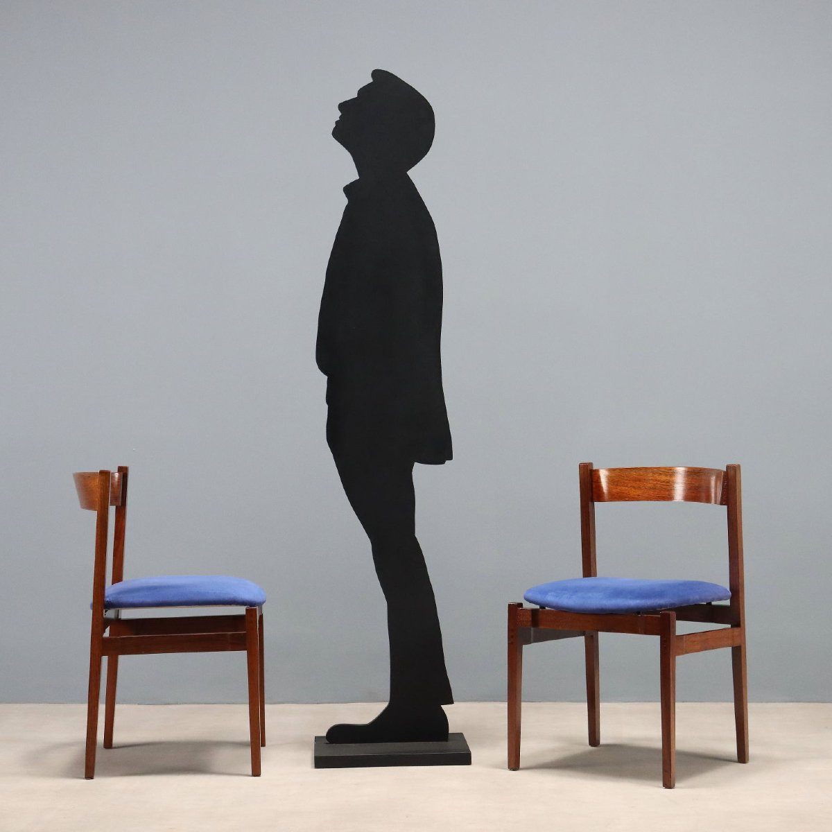 Quattro Sedie '101' di Gianfranco Frattini Produzione Cassina Anni '60-photo-2