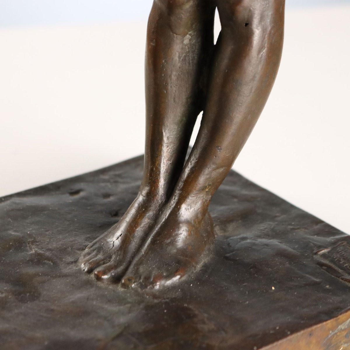 Nudo Femminile in Bronzo Oreste Labò Italia Primi '900-photo-1