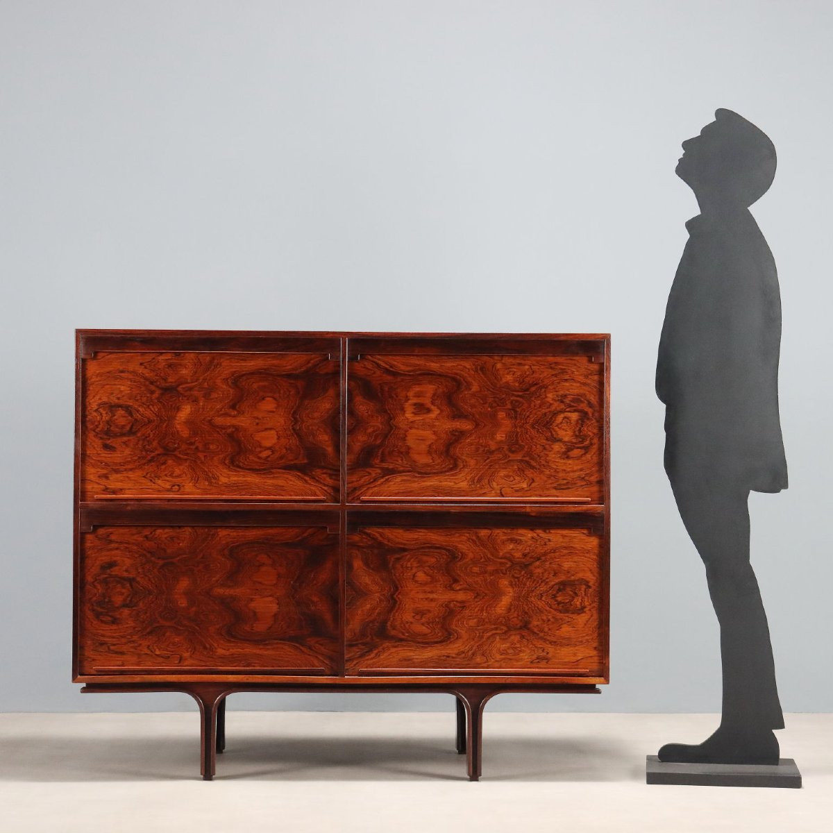 Highboard '504' di Gianfranco Frattini per Bernini Anni 60-photo-2