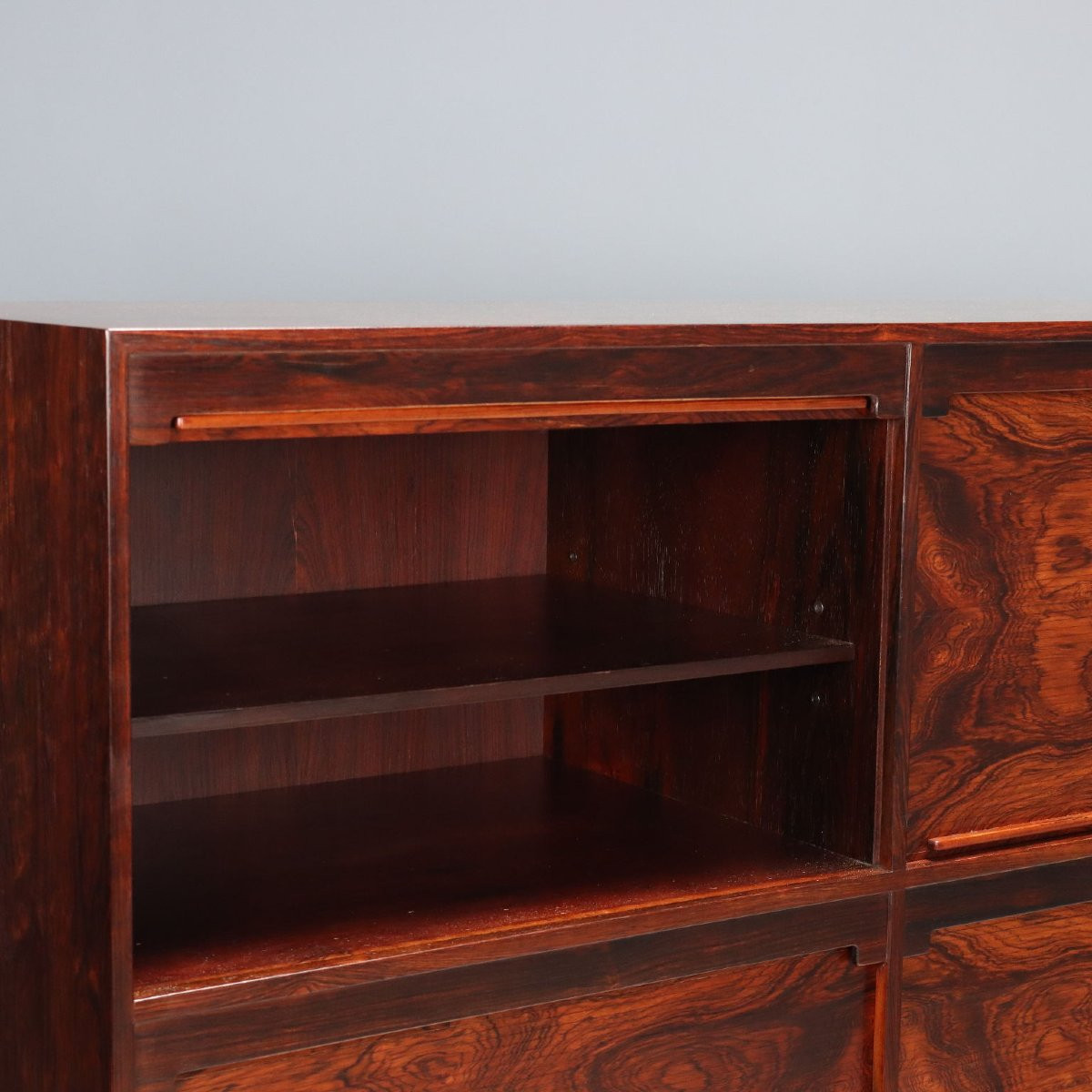 Highboard '504' di Gianfranco Frattini per Bernini Anni 60-photo-1