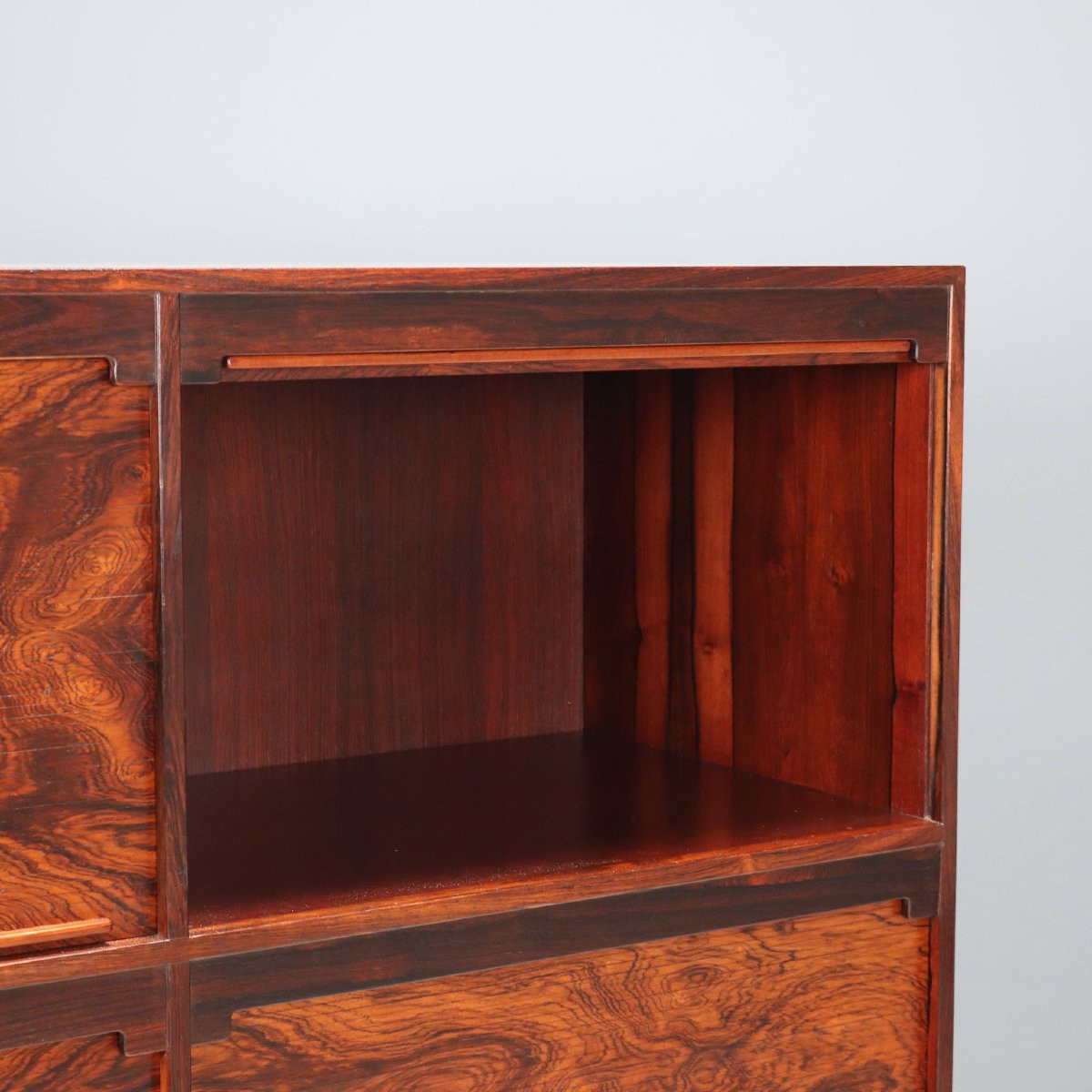 Highboard '504' di Gianfranco Frattini per Bernini Anni 60-photo-2