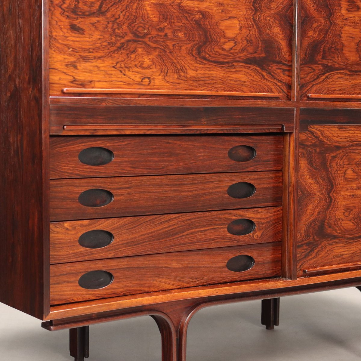 Highboard '504' di Gianfranco Frattini per Bernini Anni 60-photo-3