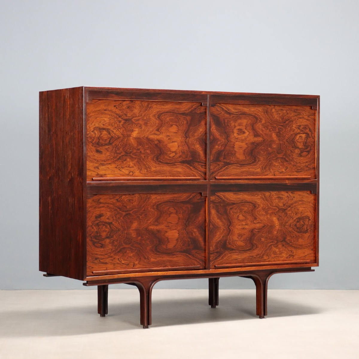 Highboard '504' di Gianfranco Frattini per Bernini Anni 60