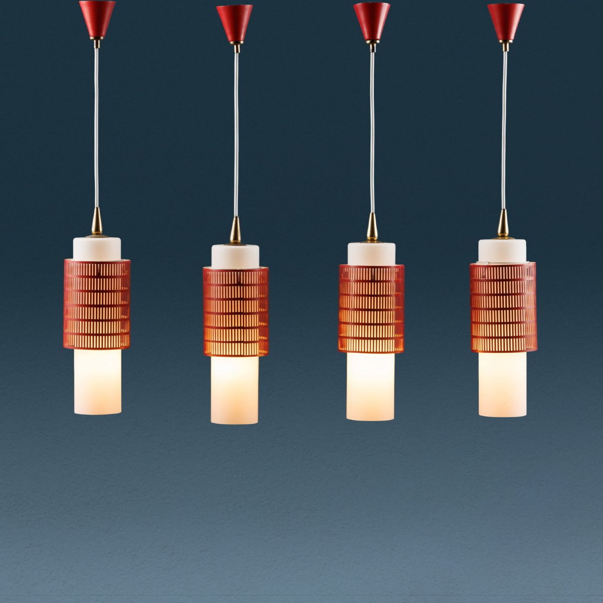 Set Lampade Anni 60 Manifattura Italiana