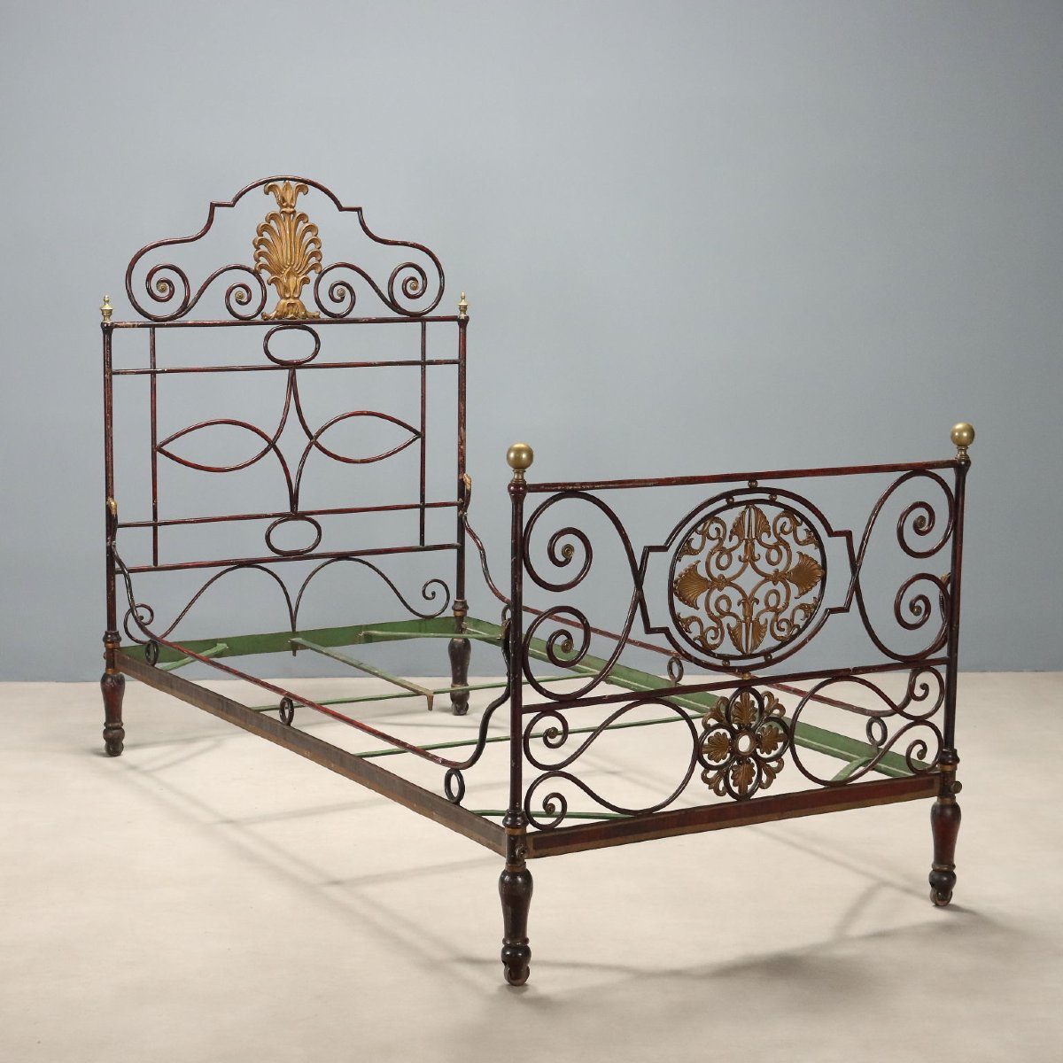 Letto Restaurazione Italia Secondo Quarto XIX Secolo