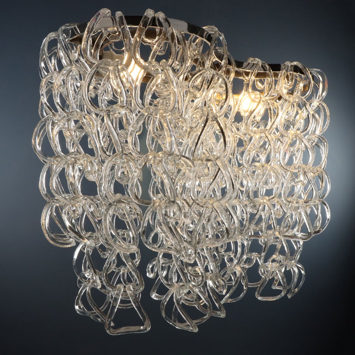 Lampadario 'Giogali' di Angelo Mangiarotti per Vistosi-photo-2