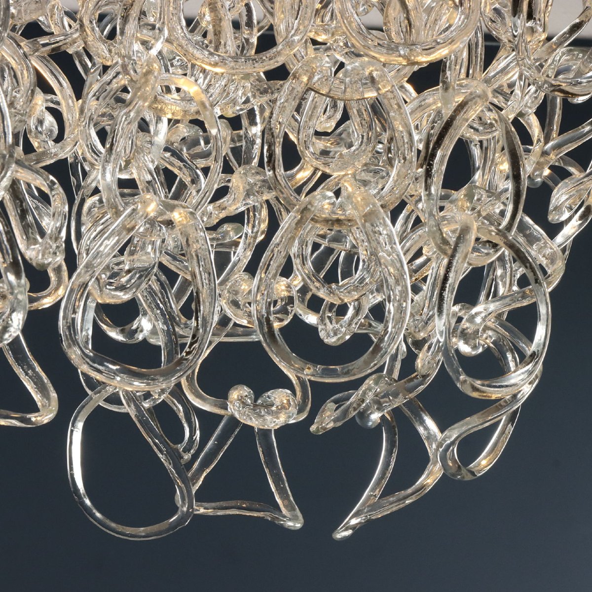 Lampadario 'Giogali' di Angelo Mangiarotti per Vistosi-photo-4