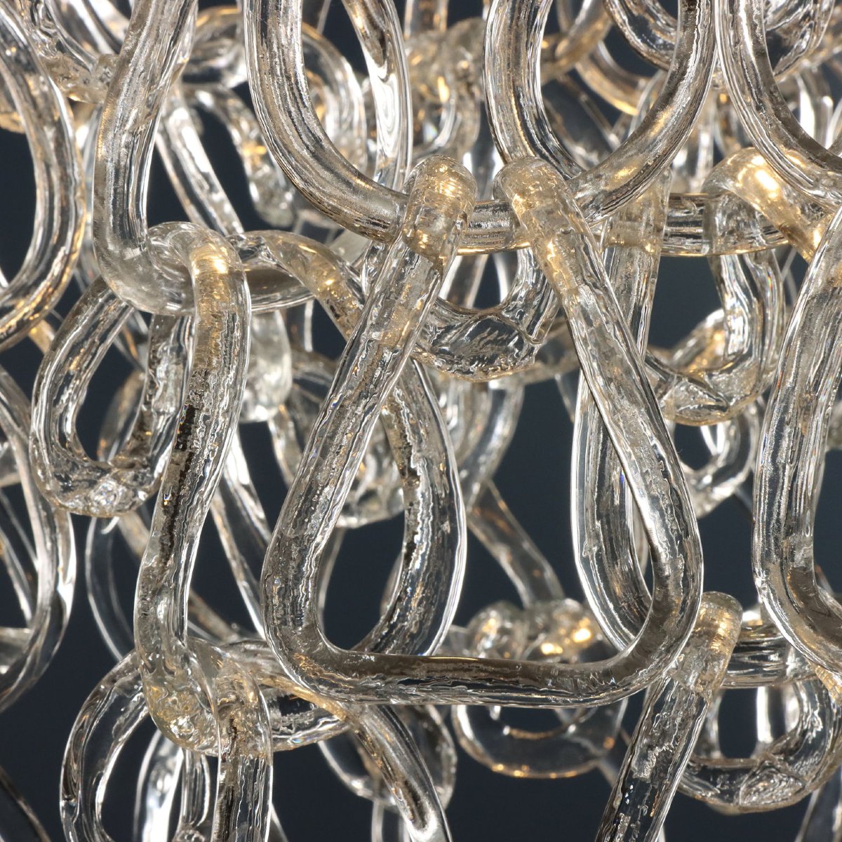 Lampadario 'Giogali' di Angelo Mangiarotti per Vistosi-photo-2