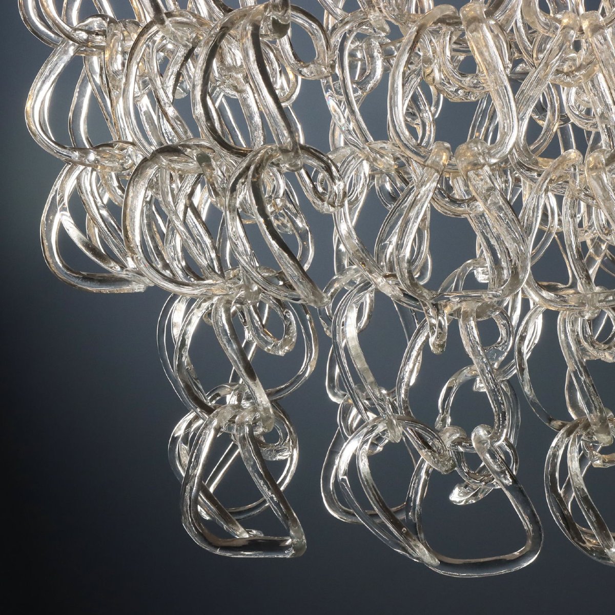 Lampadario 'Giogali' di Angelo Mangiarotti per Vistosi-photo-4