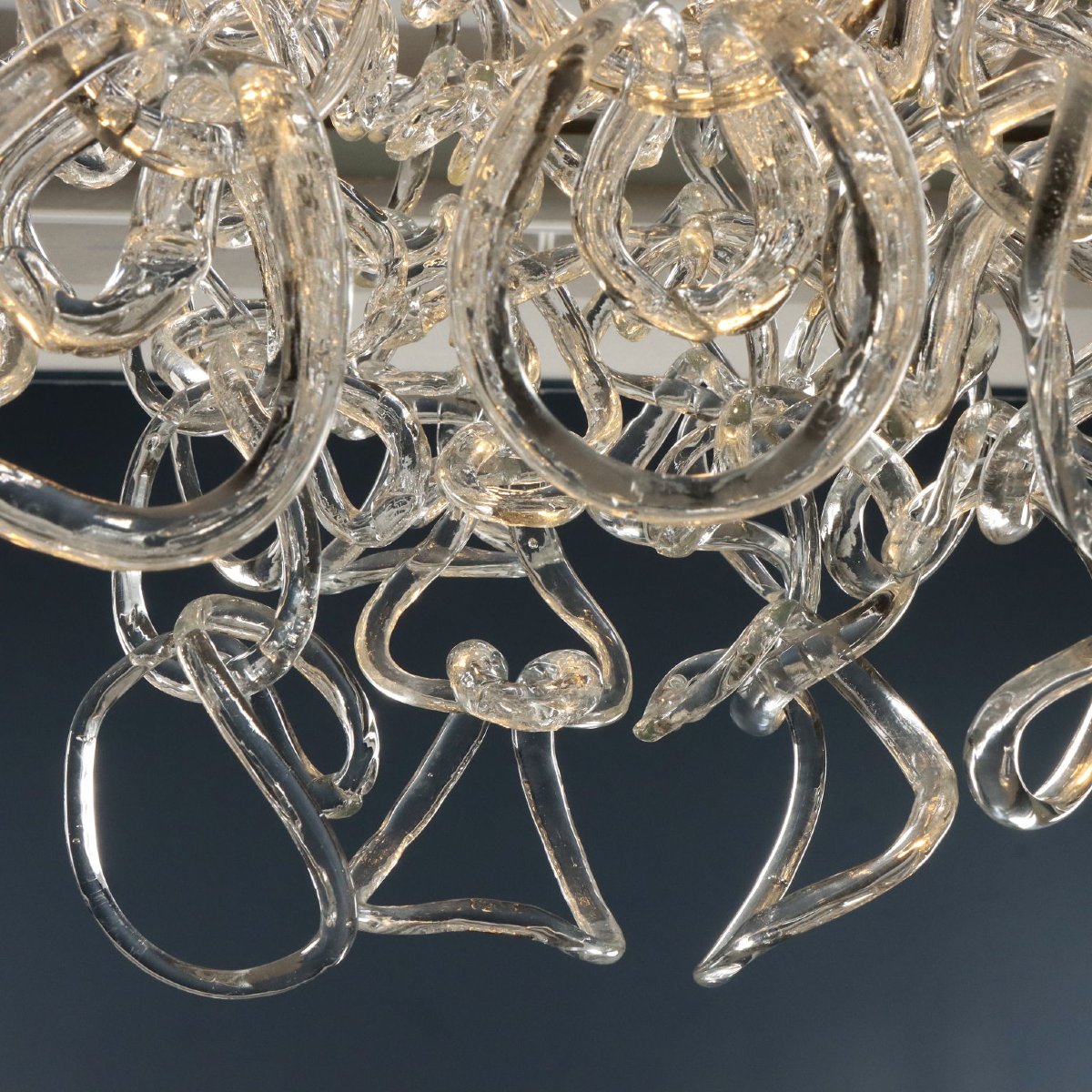 Lampadario 'Giogali' di Angelo Mangiarotti per Vistosi-photo-5