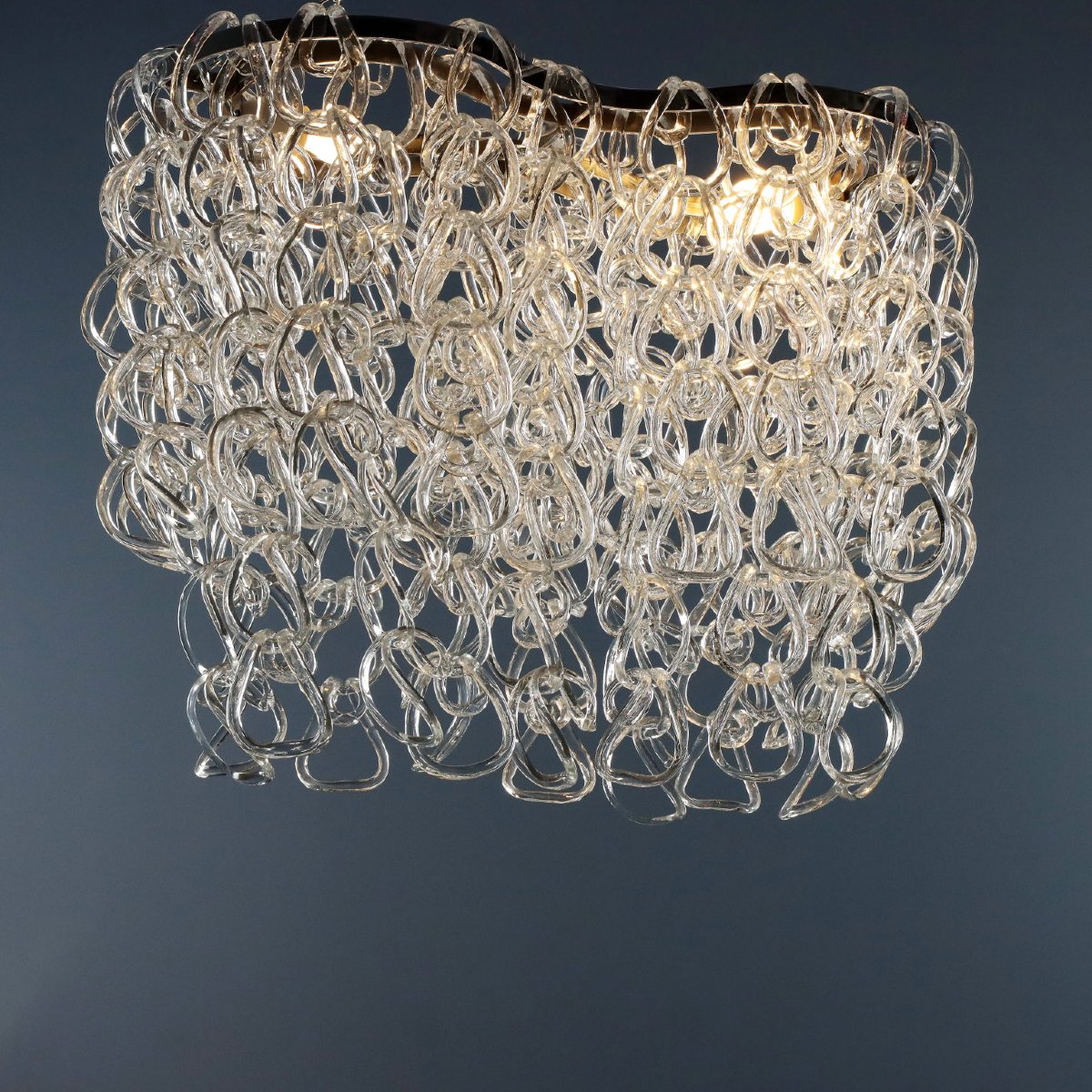 Lampadario 'Giogali' di Angelo Mangiarotti per Vistosi