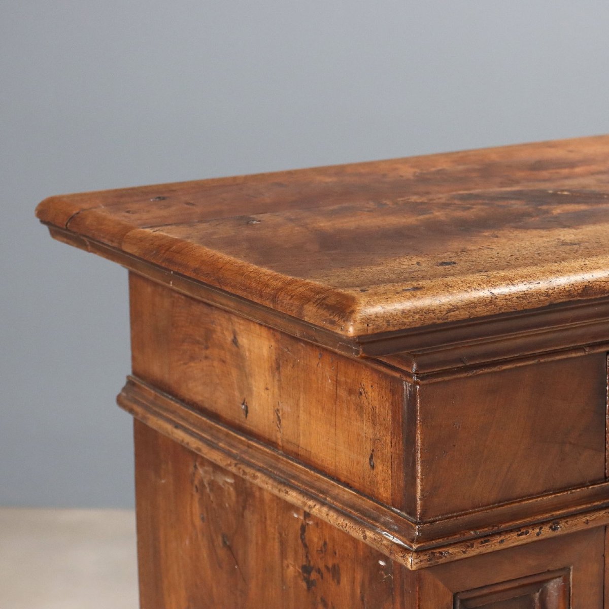 Credenza Barocca in Noce Italia XIX Secolo-photo-3