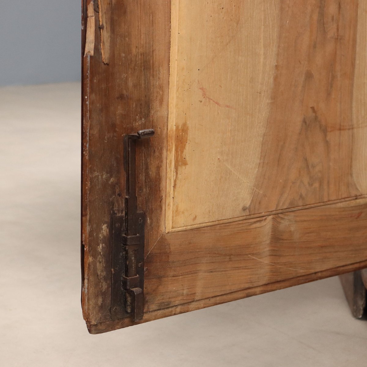 Credenza doppio Corpo Barocca in Noce Piemonte XVIII Secolo-photo-4
