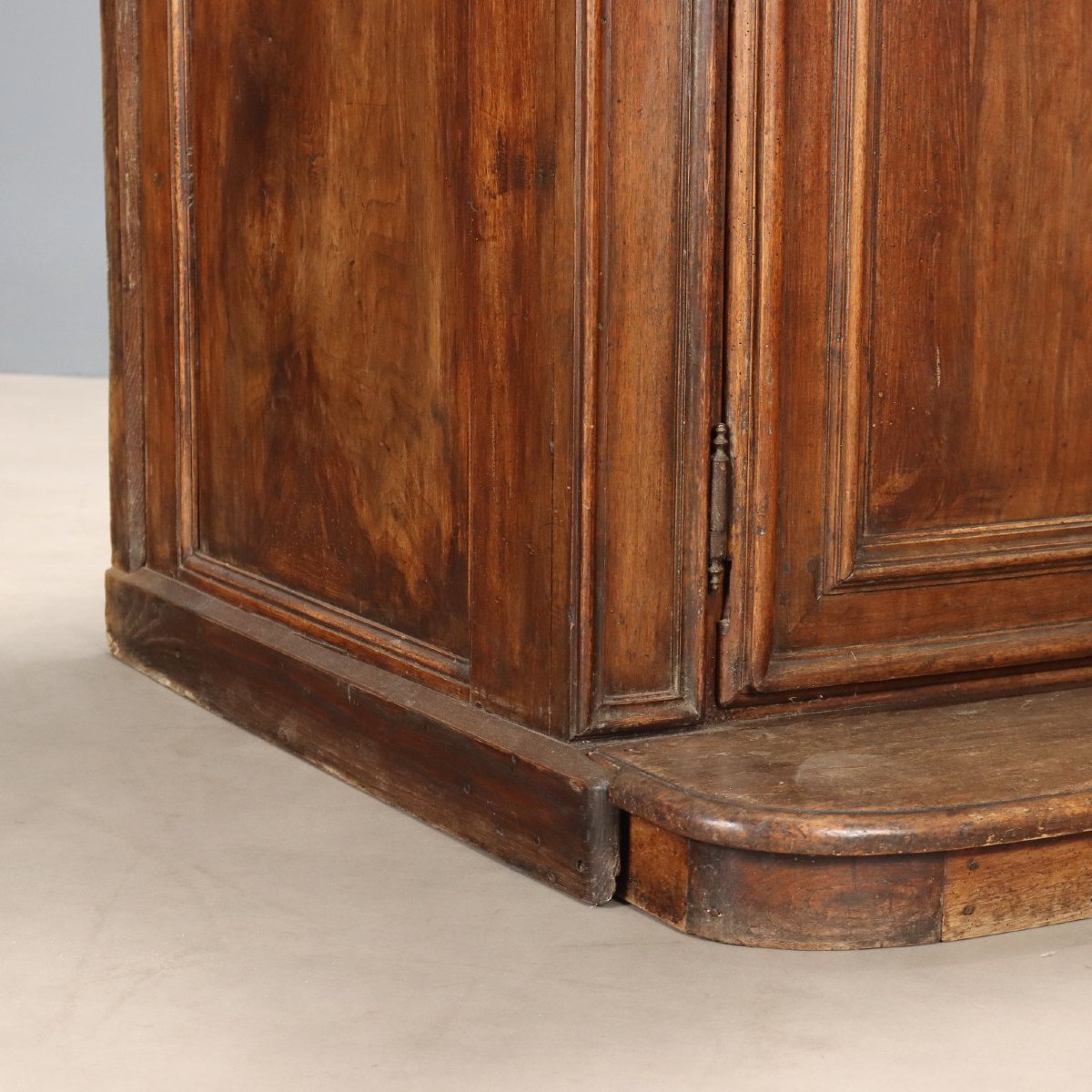 Credenza doppio Corpo Barocca in Noce Piemonte XVIII Secolo-photo-7