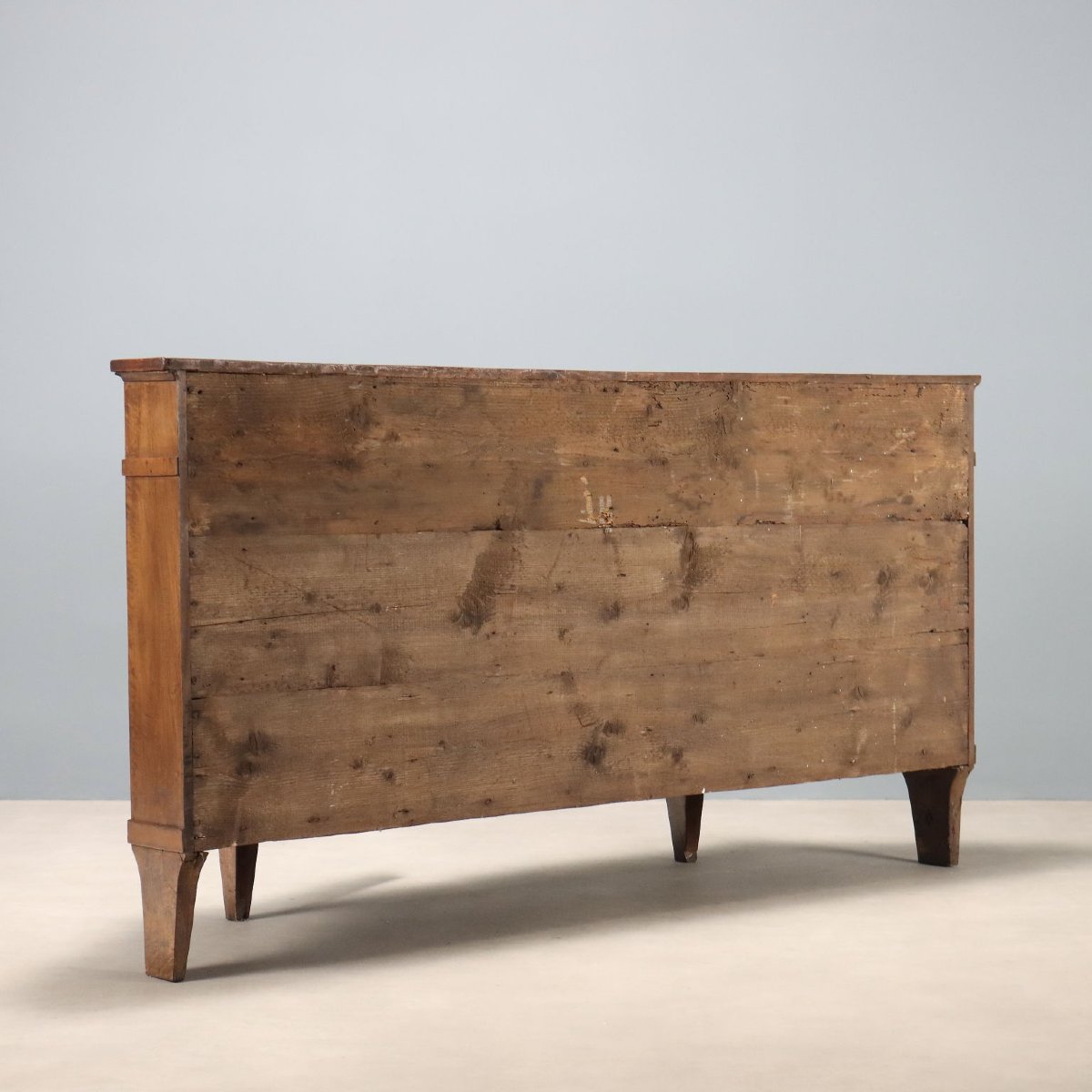 Credenza Scantonata Impero in Noce Veneto Primo Quarto XIX Secolo-photo-7