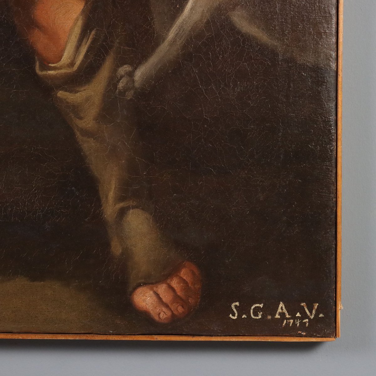 Dipinto Apparizione della Madonna con il Bambino a San Rocco, 1747-photo-5