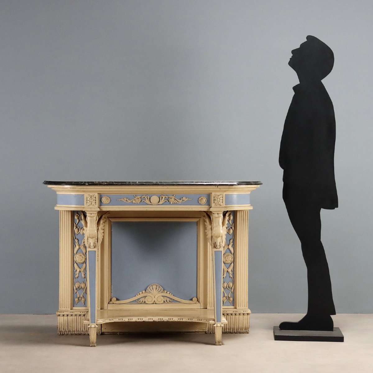 Consolle in Stile Neoclassico Italia Fine XIX Secolo-photo-2