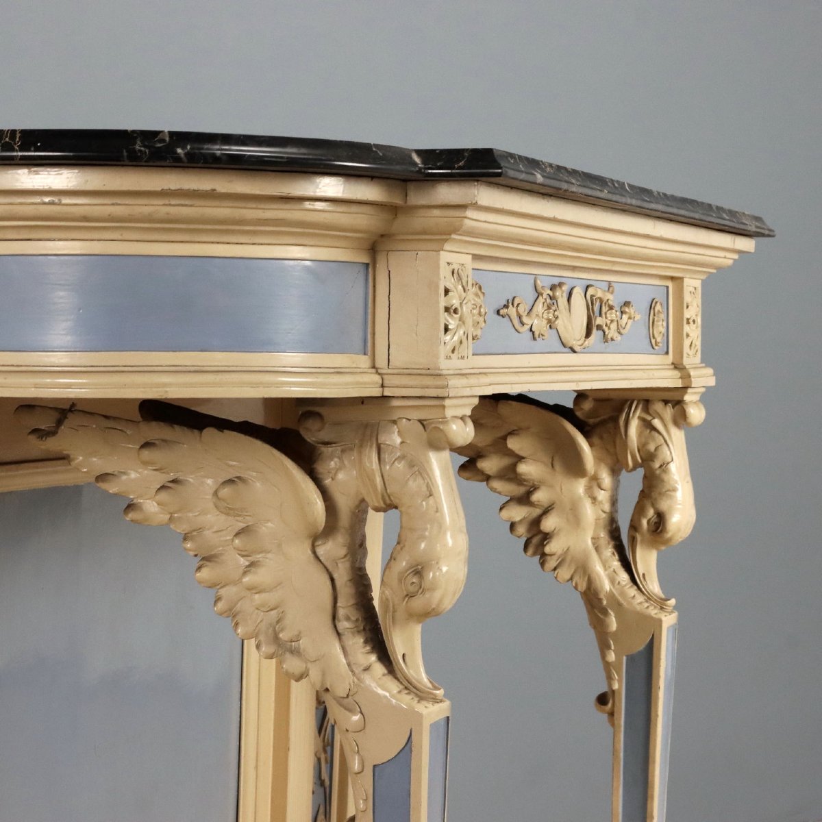 Consolle in Stile Neoclassico Italia Fine XIX Secolo-photo-1