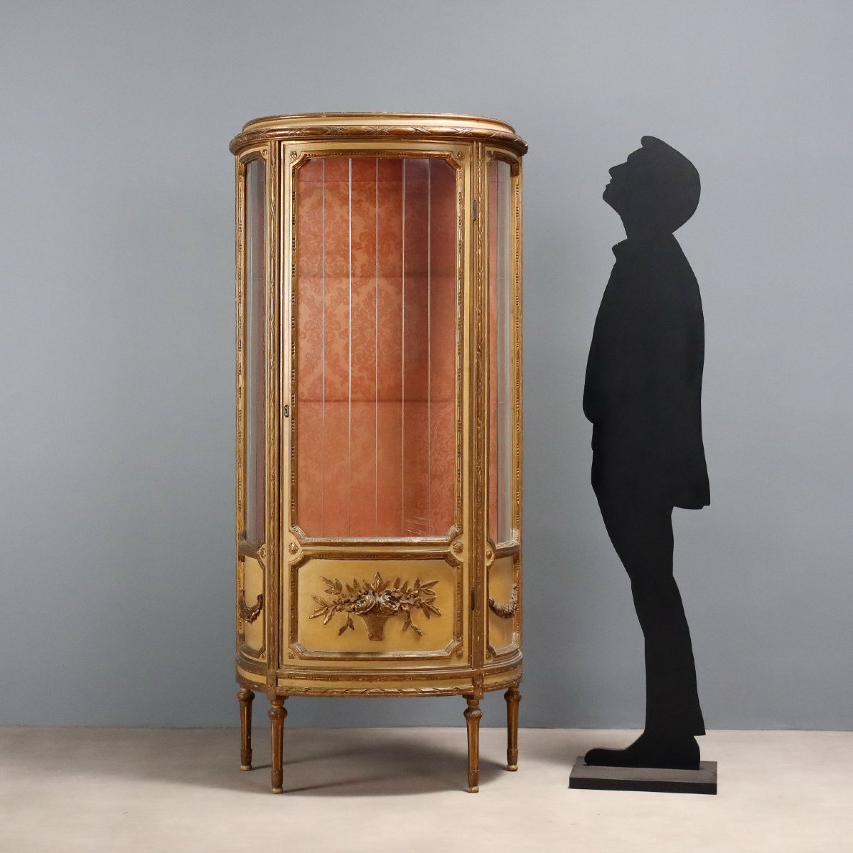 Vetrina in Stile Neoclassico Italia Fine XIX Secolo-photo-2