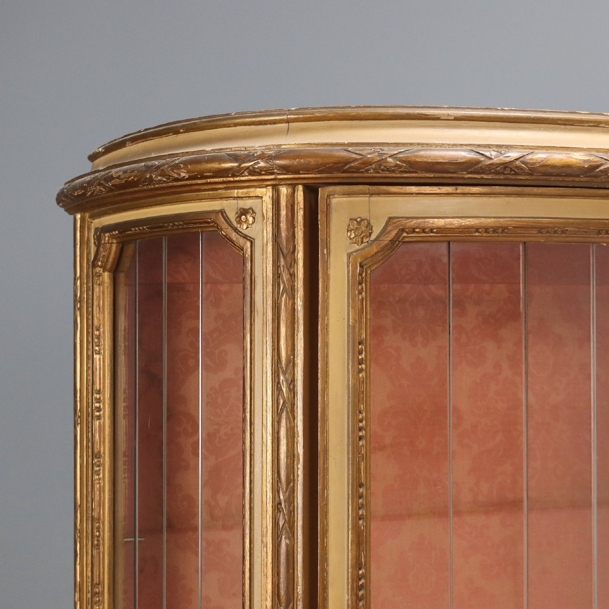 Vetrina in Stile Neoclassico Italia Fine XIX Secolo-photo-3
