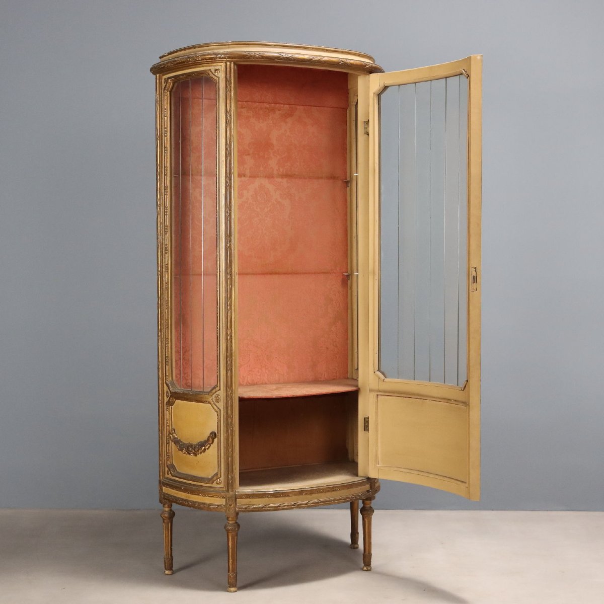 Vetrina in Stile Neoclassico Italia Fine XIX Secolo-photo-3